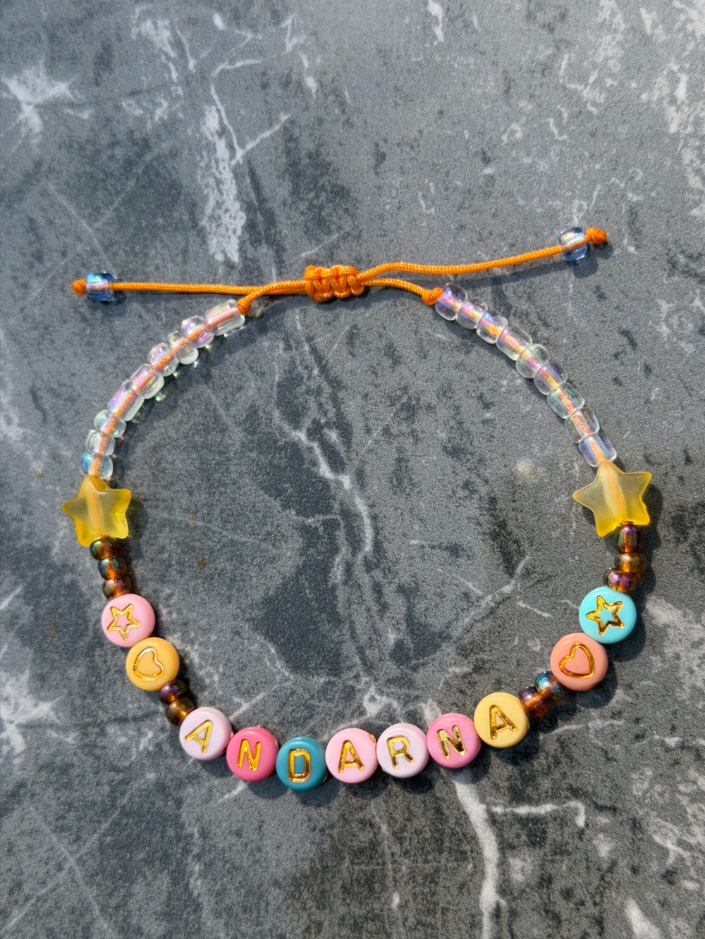 Fourth Wing Inspired Andarna adjustable beaded Bracelet